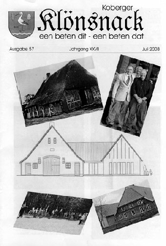 Dorfzeitung Klönsnack Juli 2008